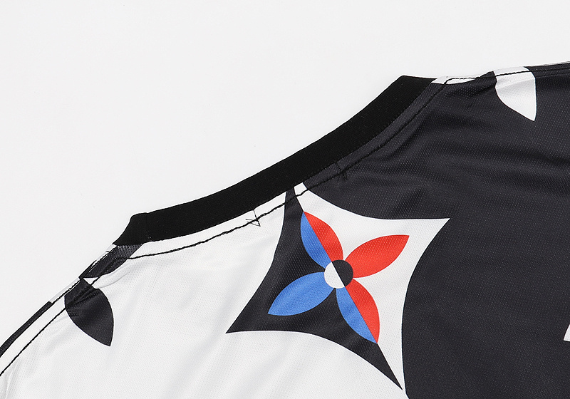 Футболка Louis Vuitton Combined Color "White/Black" фото № 4