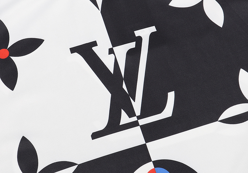 Футболка Louis Vuitton Combined Color "White/Black" фото № 8