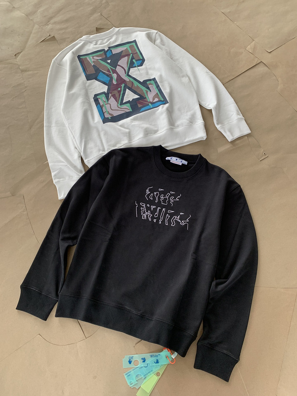 Лонгслив Off White Interesting Print Style "Black" фото № 6