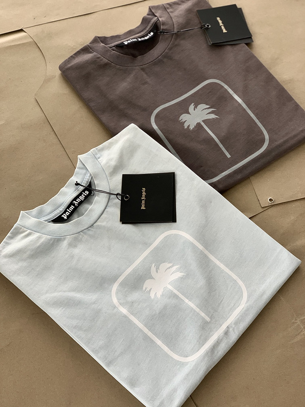 Футболка Palm Angels Tropical Tree "Grey" фото № 3