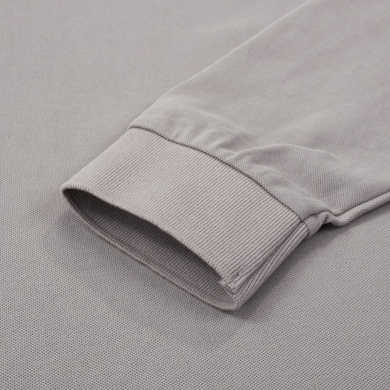 Поло Burberry Monochrome "Gray/White" фото № 2