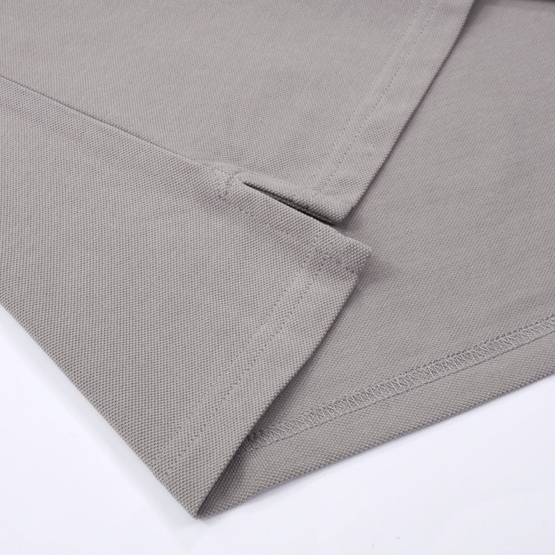 Поло Burberry Monochrome "Gray/White" фото № 5