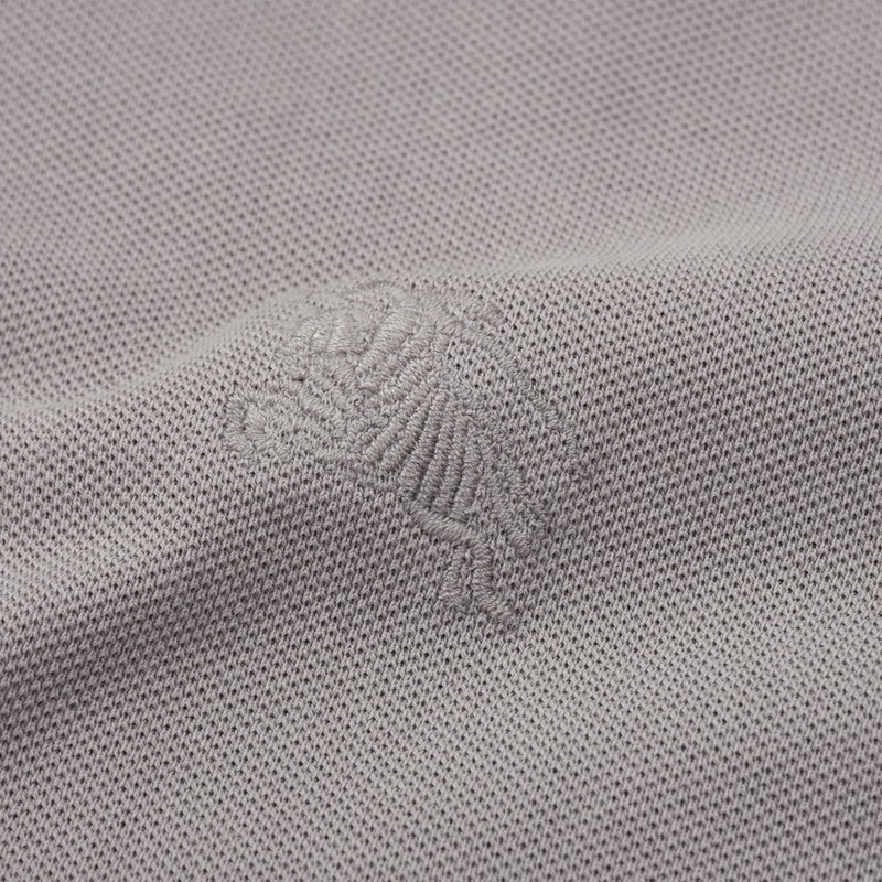 Поло Burberry Monochrome "Gray/White" фото № 6