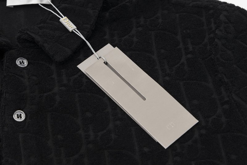 Поло Christian Dior Terry Style "Black" фото № 7