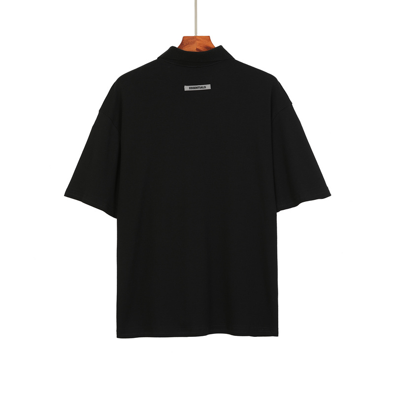 Поло Fear of God Short Sleeve Essentials "Black" фото № 2