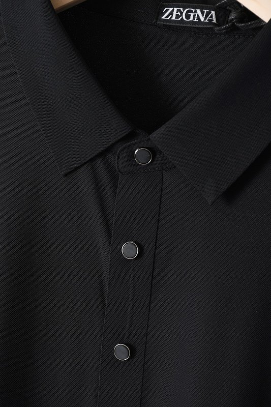 Поло Zegna With The Inscription "Black" фото № 4