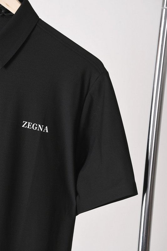 Поло Zegna With The Inscription "Black" фото № 5