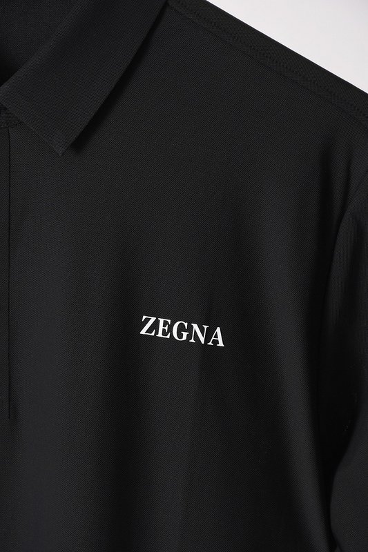 Поло Zegna With The Inscription "Black" фото № 6