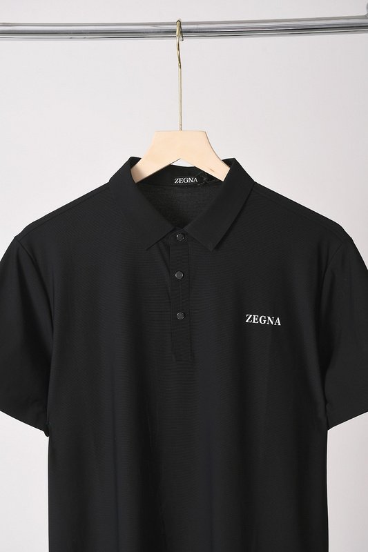 Поло Zegna With The Inscription "Black" фото № 7