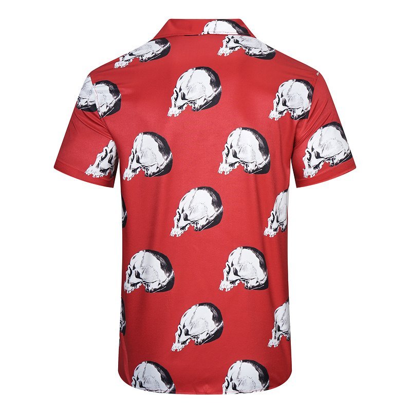 Рубашка Amiri Skull Print "Red" фото № 2