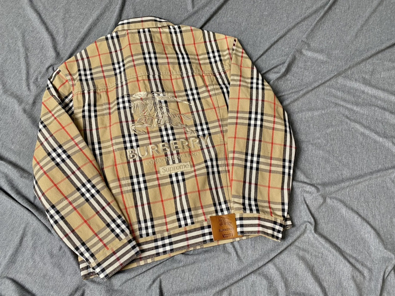 Рубашка Burberry Into The Cage "Brown" фото № 3