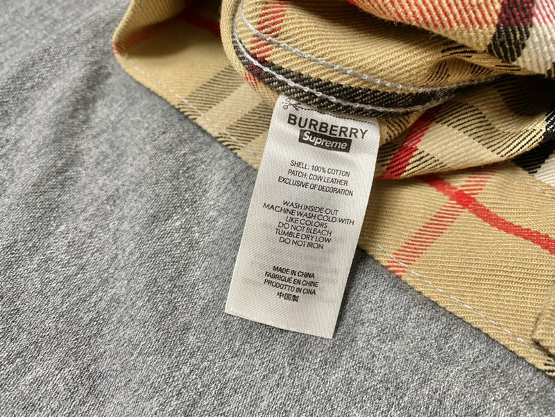 Рубашка Burberry Into The Cage "Brown" фото № 7