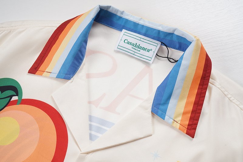 Рубашка Casablanca Stairs To The Starry Sky "White" фото № 3