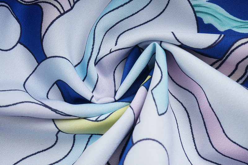 Рубашка Casablanca Brand Logo With Flowers "Blue" фото № 5