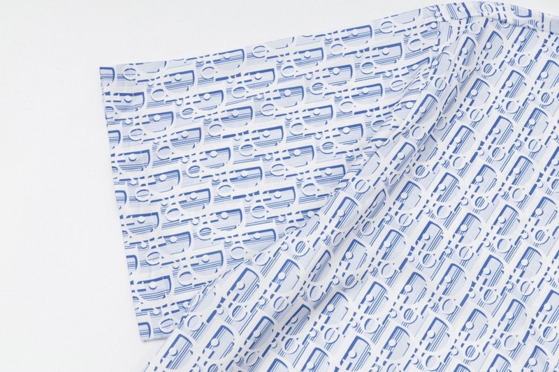 Рубашка Christian Dior Branded "Blue/White" фото № 4