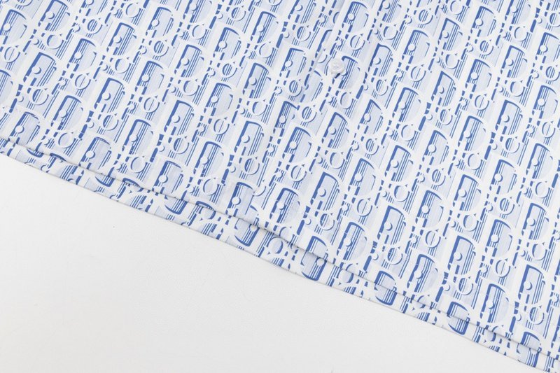 Рубашка Christian Dior Branded "Blue/White" фото № 5
