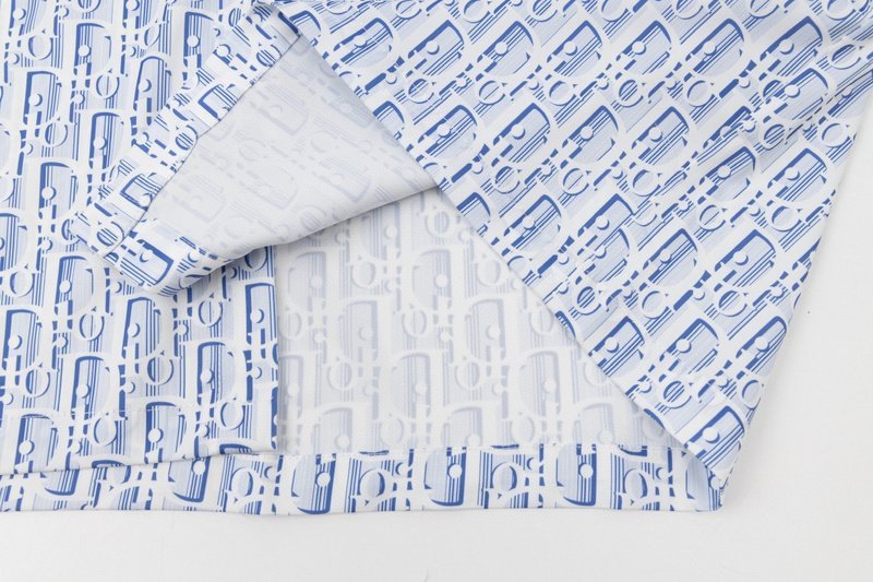 Рубашка Christian Dior Branded "Blue/White" фото № 6