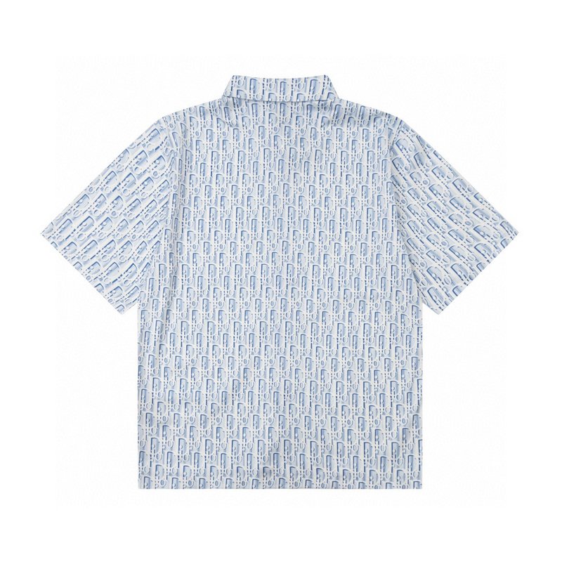 Рубашка Christian Dior Branded "Blue/White" фото № 7