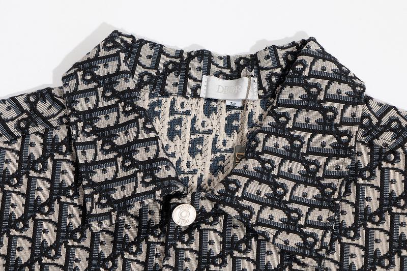 Рубашка Christian Dior Logo Shades Of Blue "Black" фото № 2