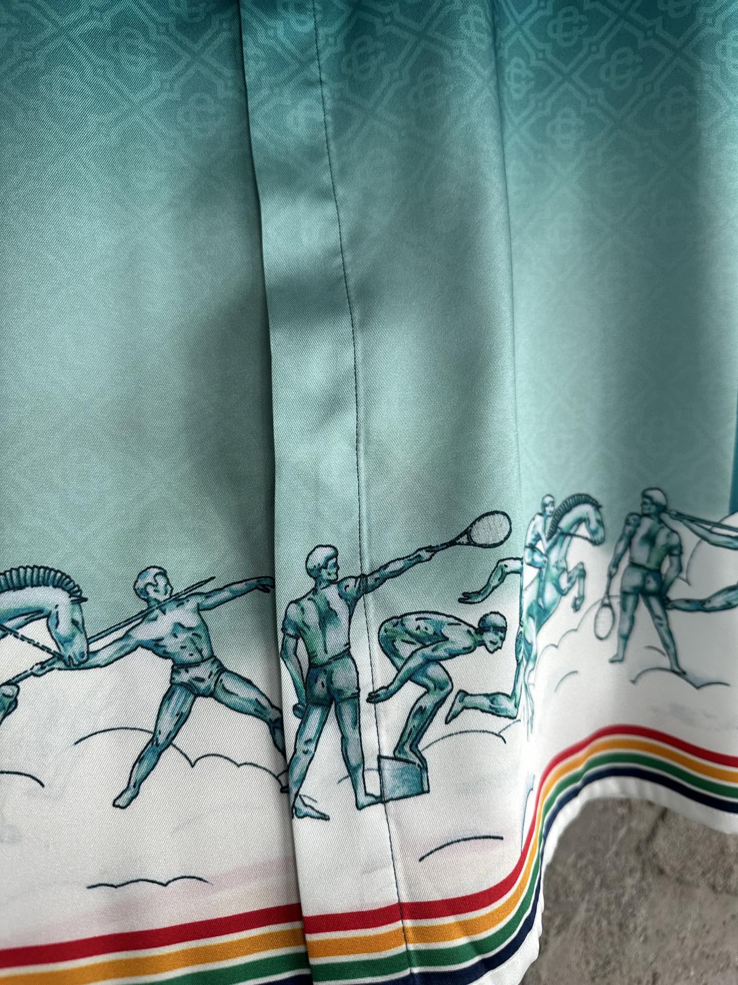 Рубашка Casablanca Olimpic Games Greece "Blue" фото № 6