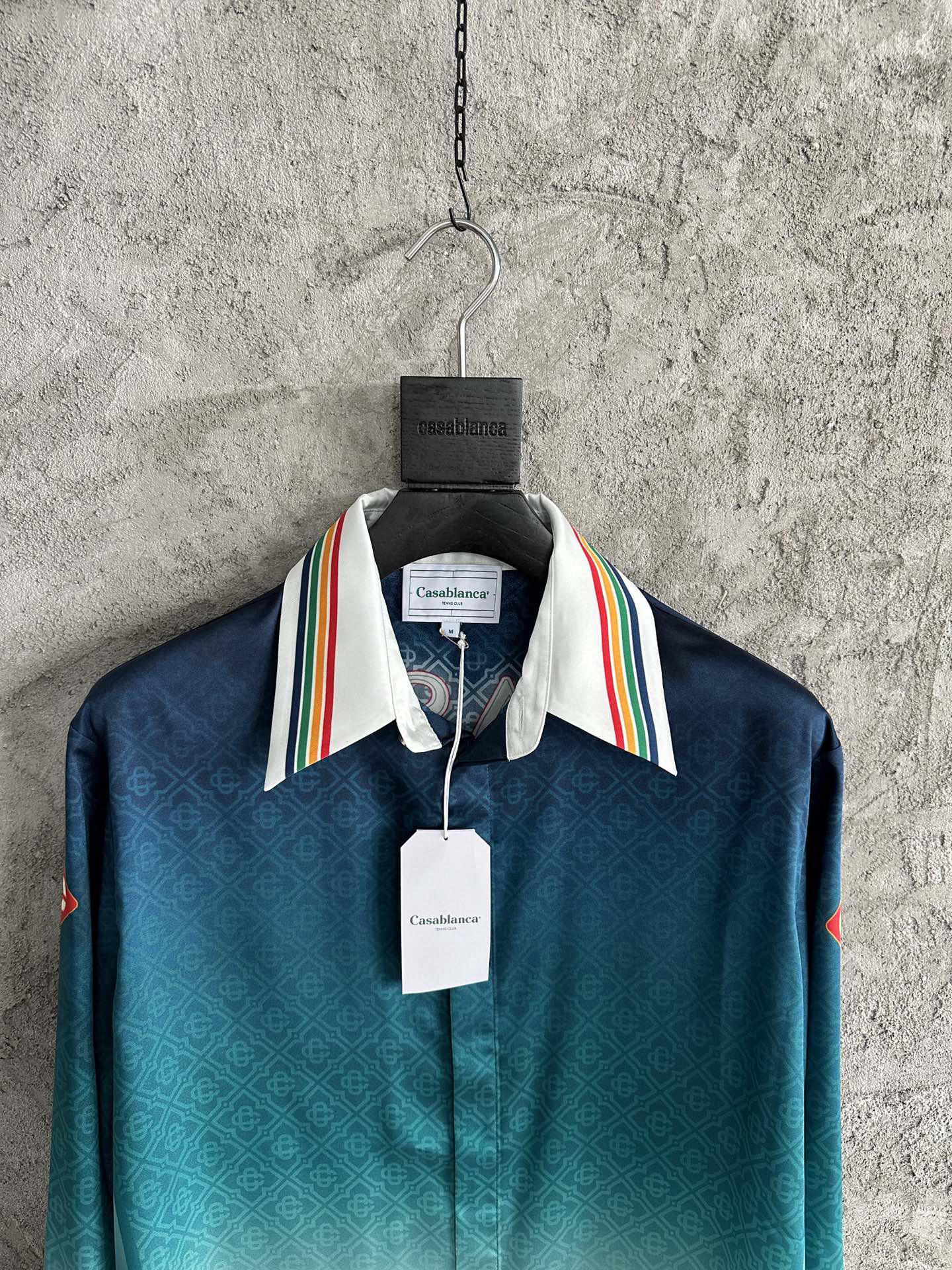 Рубашка Casablanca Olimpic Games Greece "Blue" фото № 3