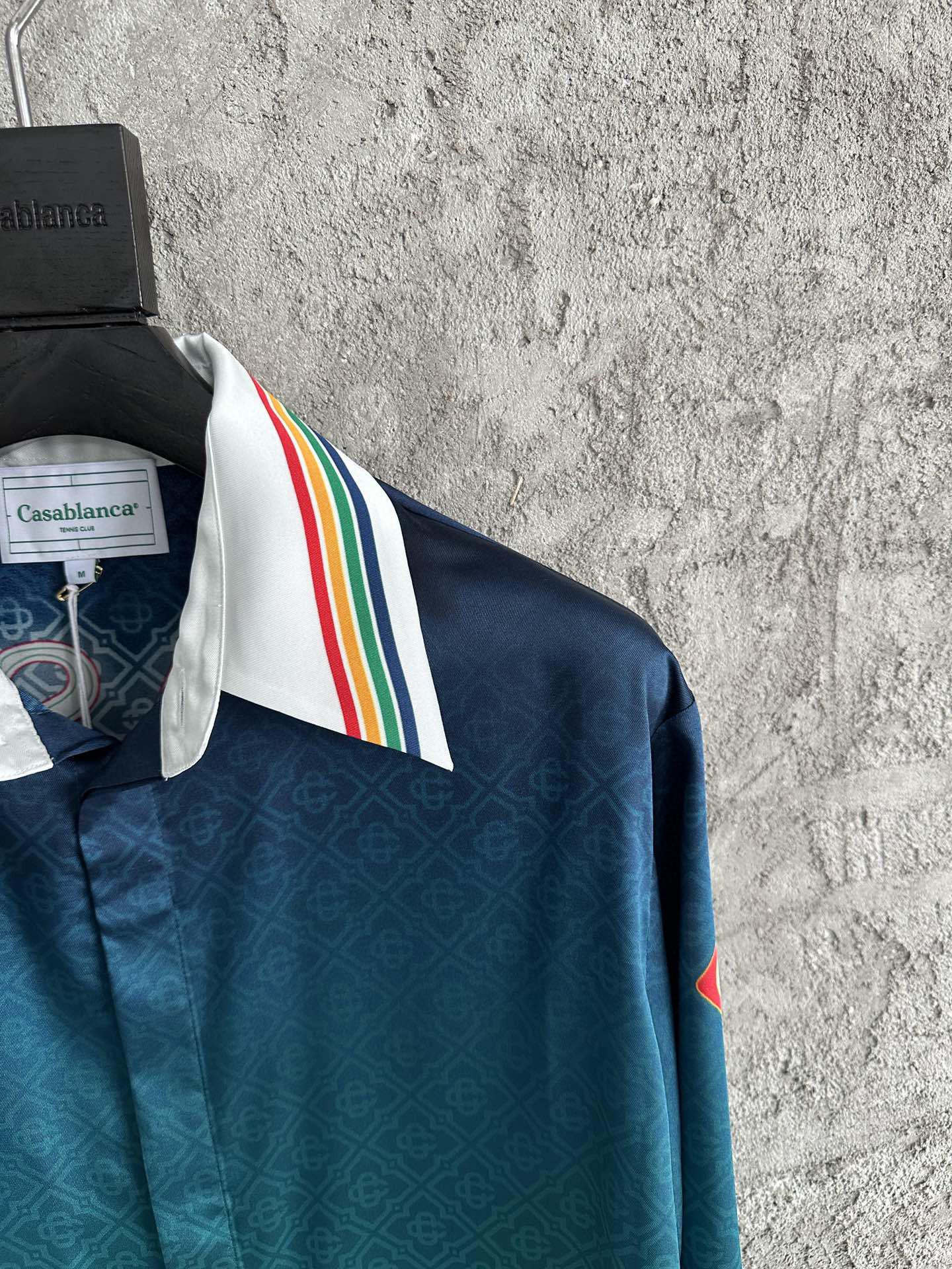 Рубашка Casablanca Olimpic Games Greece "Blue" фото № 2