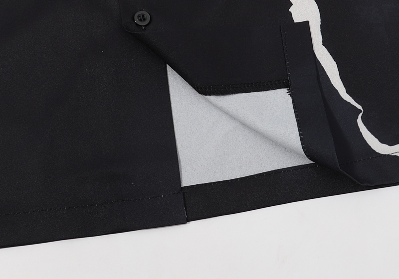 Рубашка Fendi Accent Line "Black" фото № 4