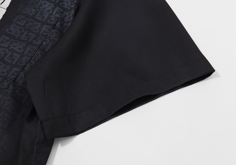 Рубашка Fendi Accent Line "Black" фото № 5