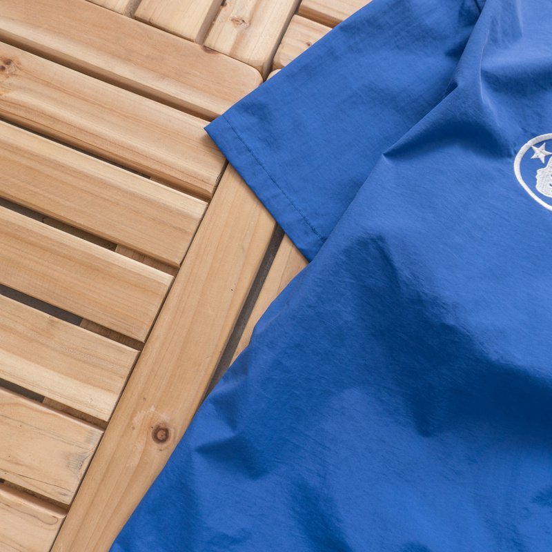 Рубашка Hellstar Face And Star Back "Blue" фото № 5