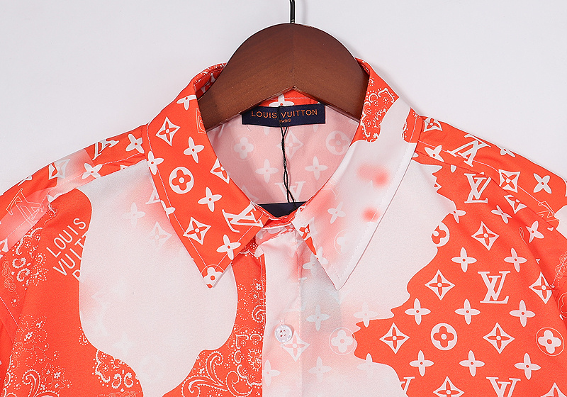 Рубашка Louis Vuitton Abstract Pattern And Geometry "White" фото № 4
