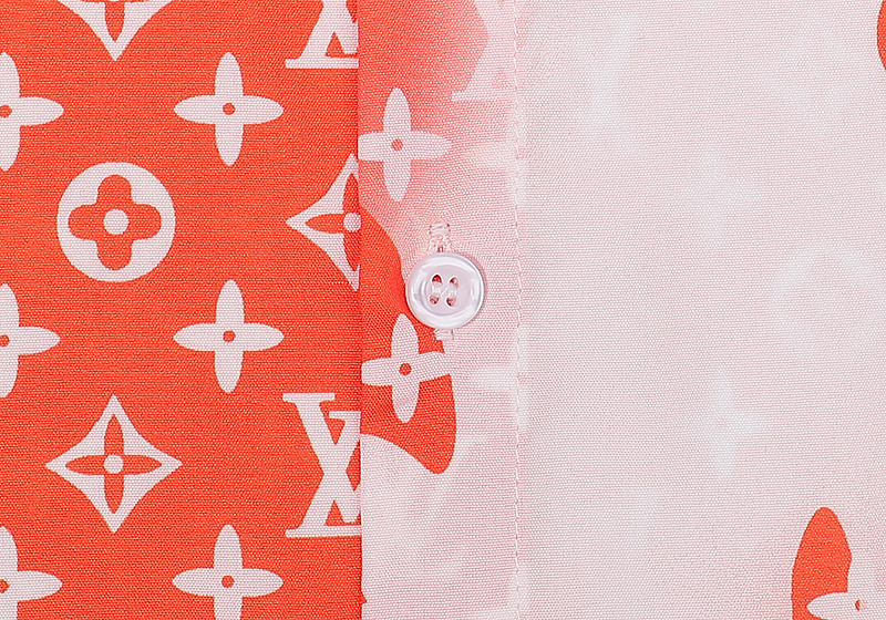 Рубашка Louis Vuitton Abstract Pattern And Geometry "White" фото № 5