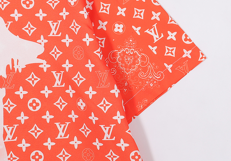 Рубашка Louis Vuitton Abstract Pattern And Geometry "White" фото № 3