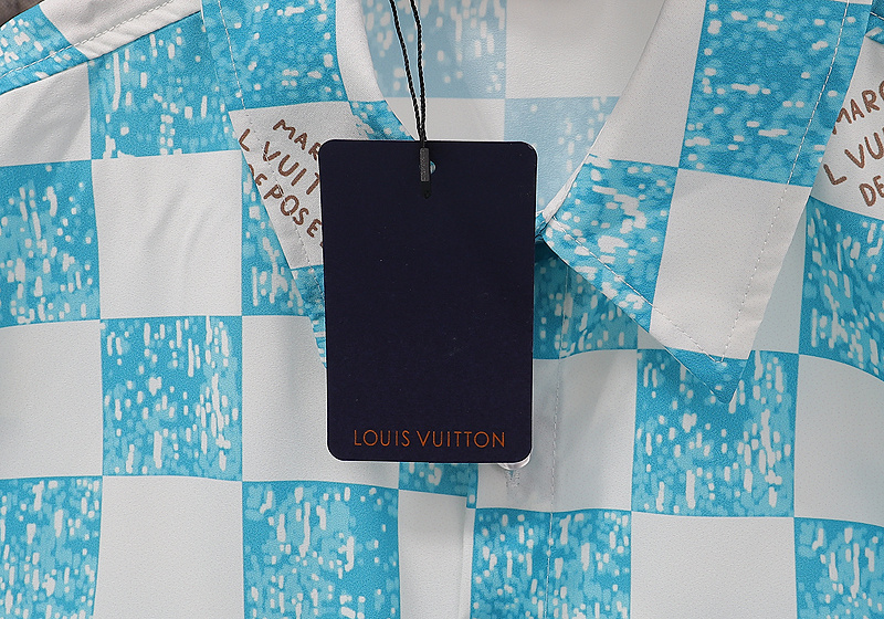Рубашка Louis Vuitton Short Sleeve Damier "White" фото № 6