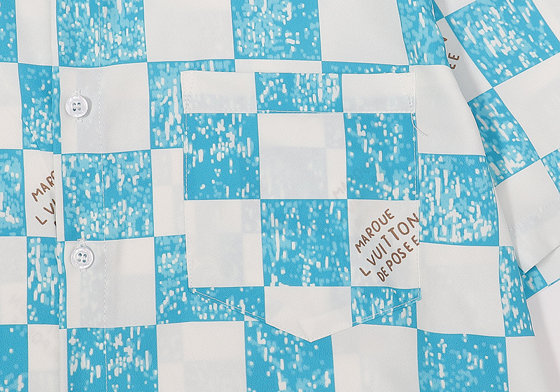 Рубашка Louis Vuitton Short Sleeve Damier "White" фото № 7