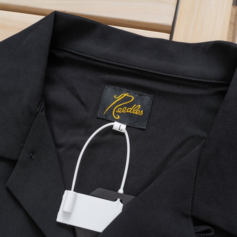 Рубашка Needles With Butterfly "Black" фото № 4