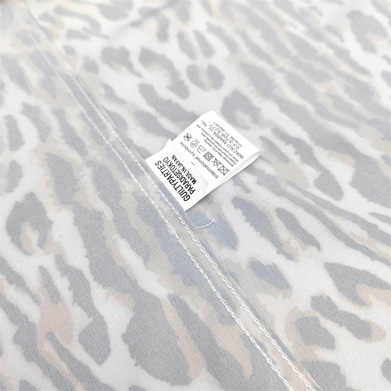 Рубашка Wacko Maria Leopard Print - With Pocket "Brown/White" фото № 2