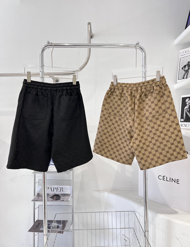 Шорты Balenciaga Monogram "Beige" фото № 6