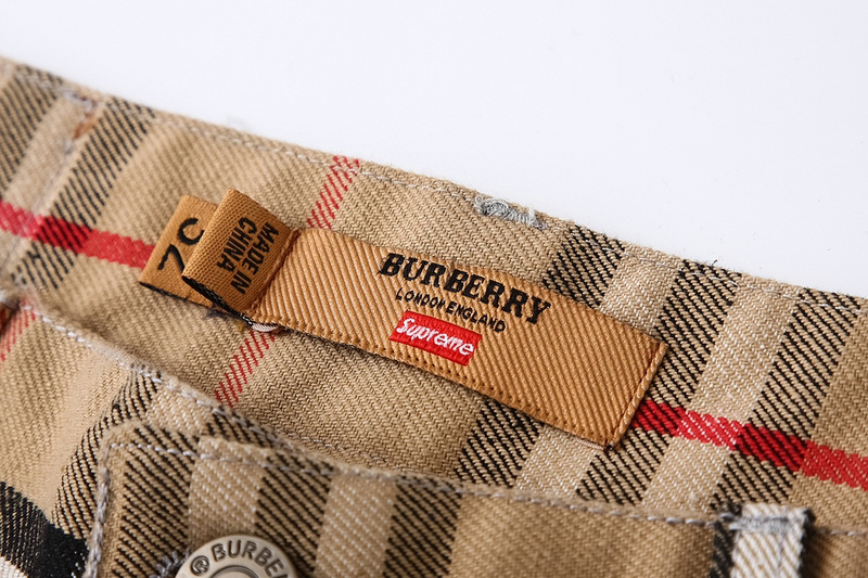 Шорты Burberry Small Logo Rider "Brown" фото № 6