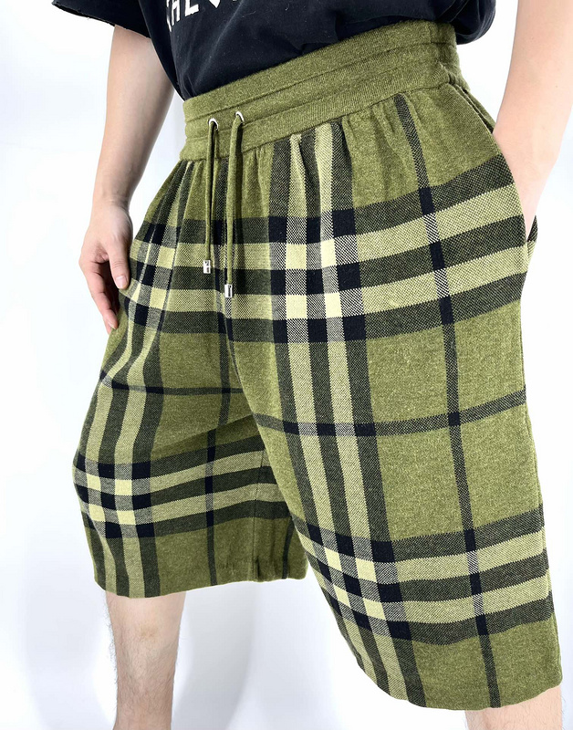 Шорты Burberry Plaid "Green" фото № 5