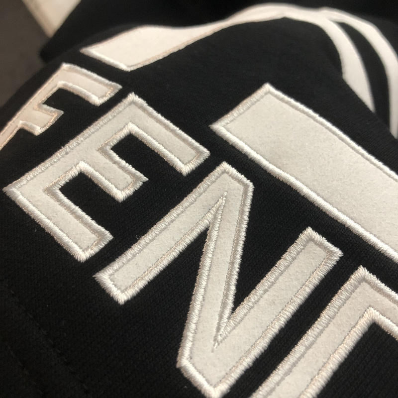 Шорты Fendi Big Logo Brands "Black" фото № 9