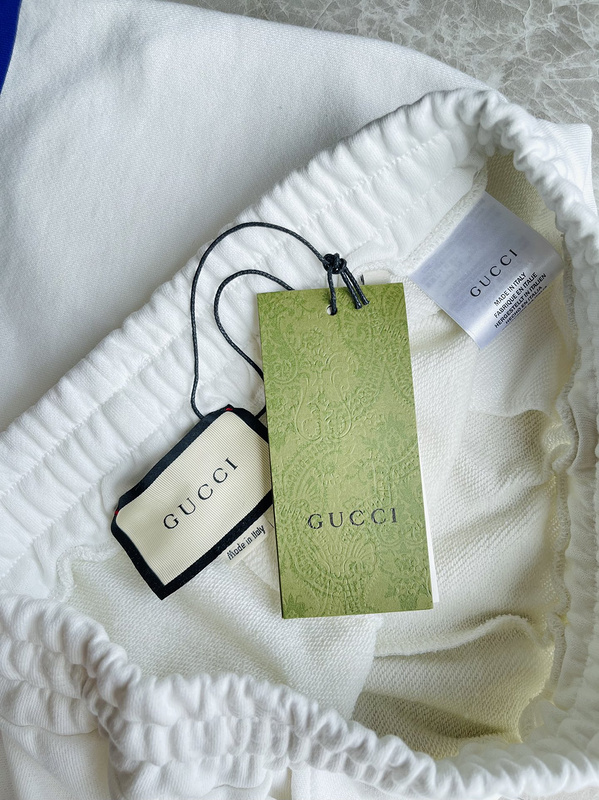 Шорты Gucci Blue Edge "White" фото № 8