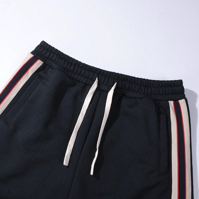 Шорты Gucci With Logo Print "Blue" фото № 6