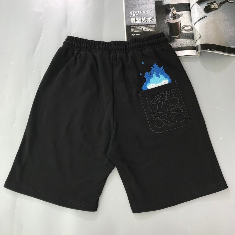 Шорты Loewe Flame - With Logo "Black" фото № 5