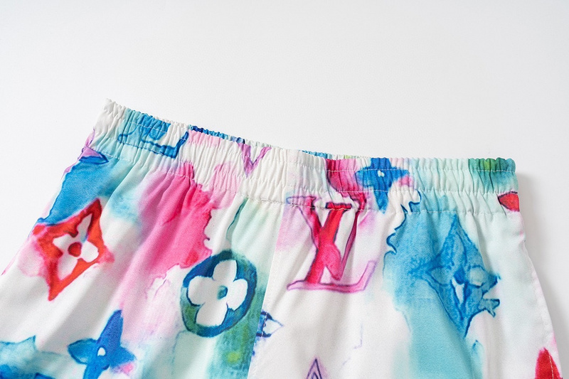 Шорты Louis Vuitton Gentle Style "White/Pink" фото № 2