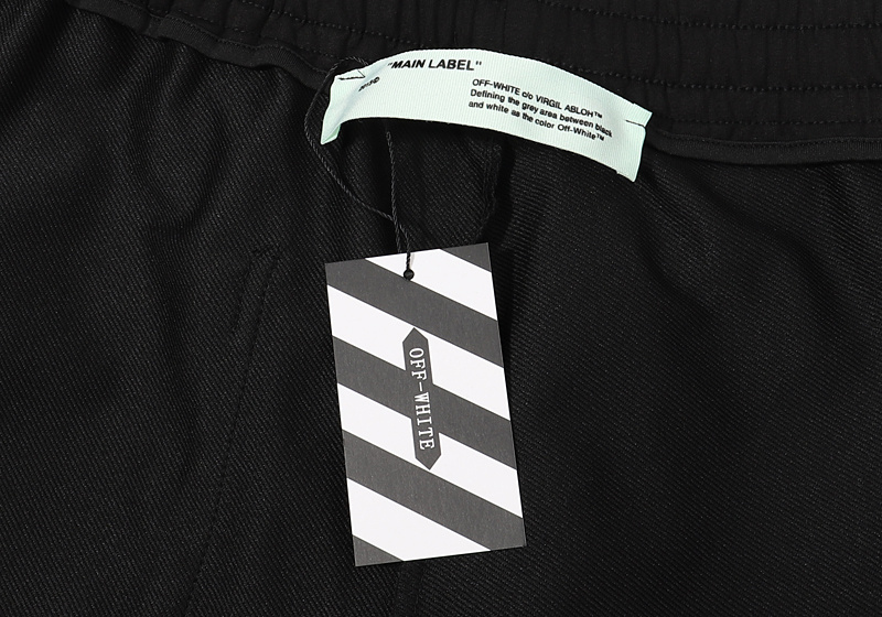 Шорты Off White Four-Vector Logo "Black" фото № 3