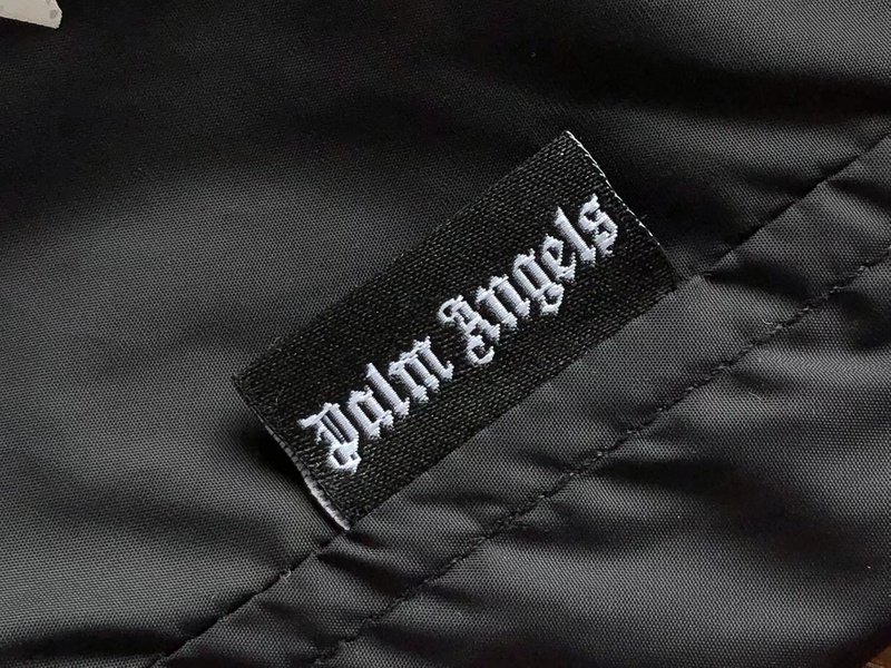 Шорты Palm Angels Big Front Logo Lettering "Black" фото № 4