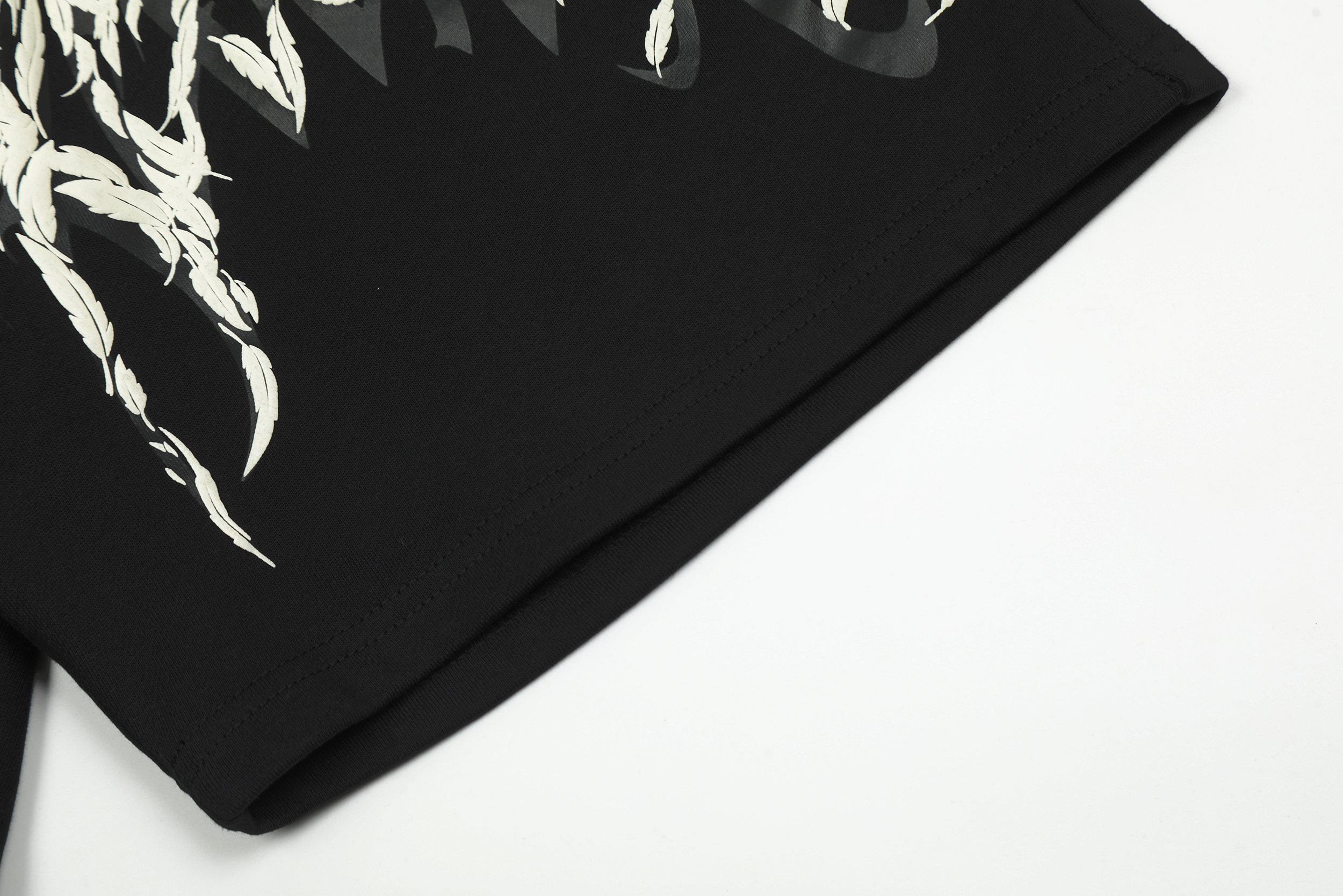 Шорты Revenge Feathers999 "Black" фото № 5