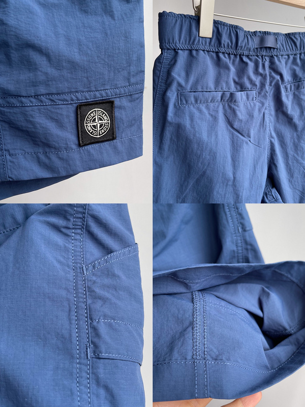 Шорты Stone Island With Basic "Blue" фото № 3