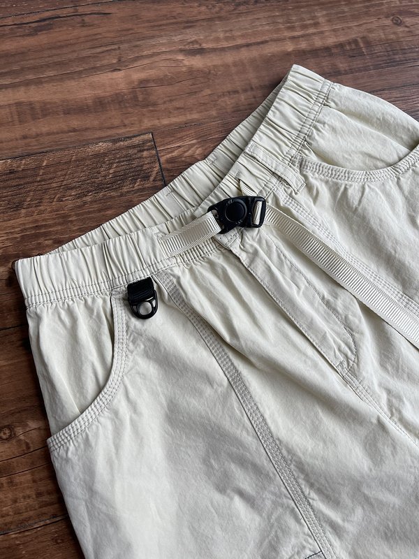 Шорты Stone Island With Large Pockets And Lock "White" фото № 8