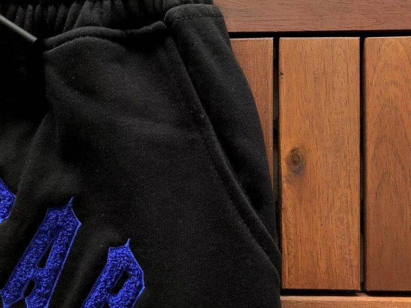 Шорты Trapstar Two Color Wide Logo And Front Pockets "Black" фото № 4